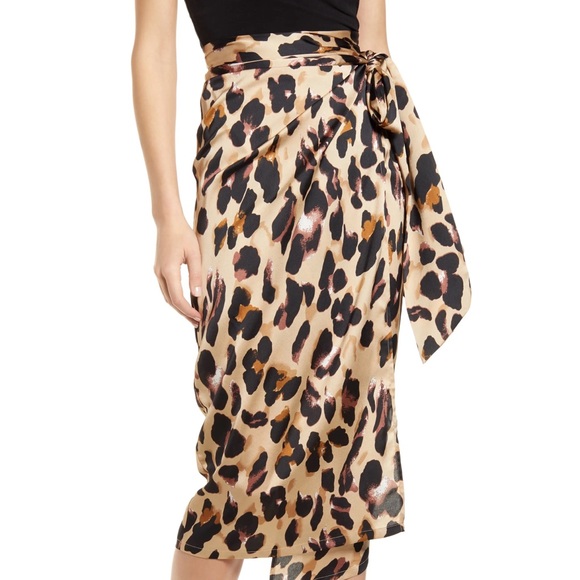 never fully dressed Dresses & Skirts - Never Fully Dressed Brown Leopard Jaspre Skirt